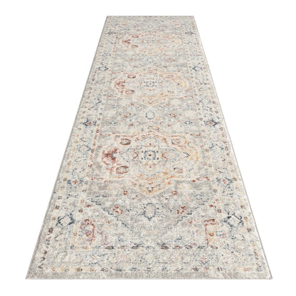 Luna 7406 Lt Grey Hallway Runner
