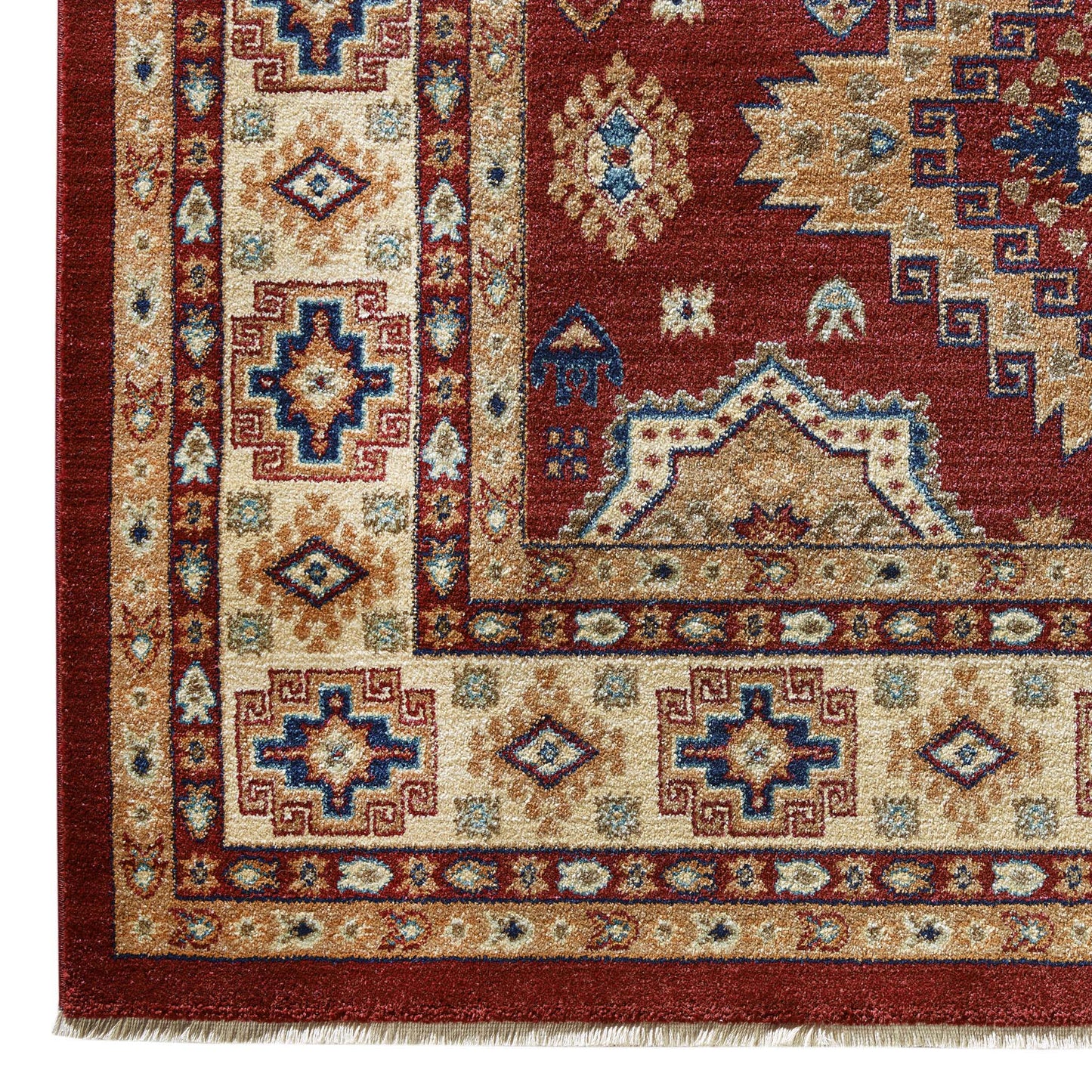 Persian 1267 Red Hallway Runner