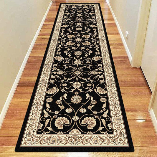 Regal 8001 Black Hallway Runner